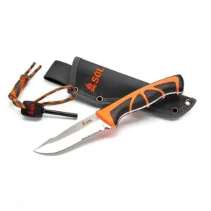 چاقو با آتش زنه Sol مدل field knife