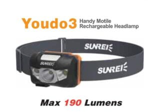 چراغ پیشانی سانری مدل YOUDO 3 - تصویر 9
