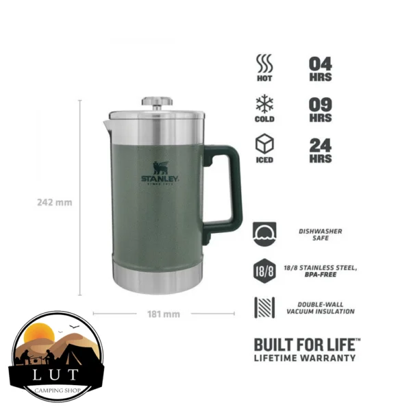 تصویر قهوه ساز استنلی فرنچ پرس 1.4L stanley