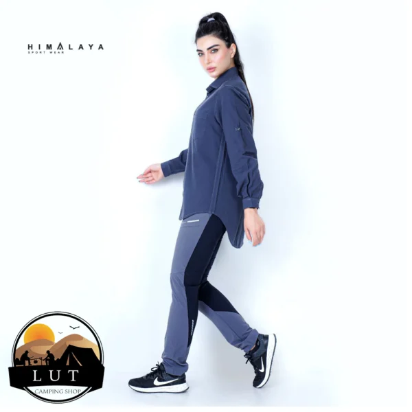 تصویر تونیک آستین بلند لینن زنانه HIMALAYA