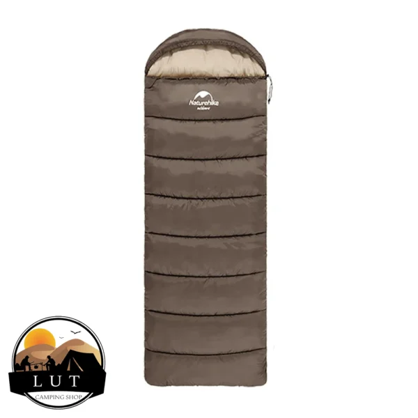 تصویر کیسه خواب الیاف نیچرهایک مدل Naturehike U350 - مستطیلی، کامفورت -1°C، وزن 1.7 کیلوگرم، قابل اتصال و چندمنظوره