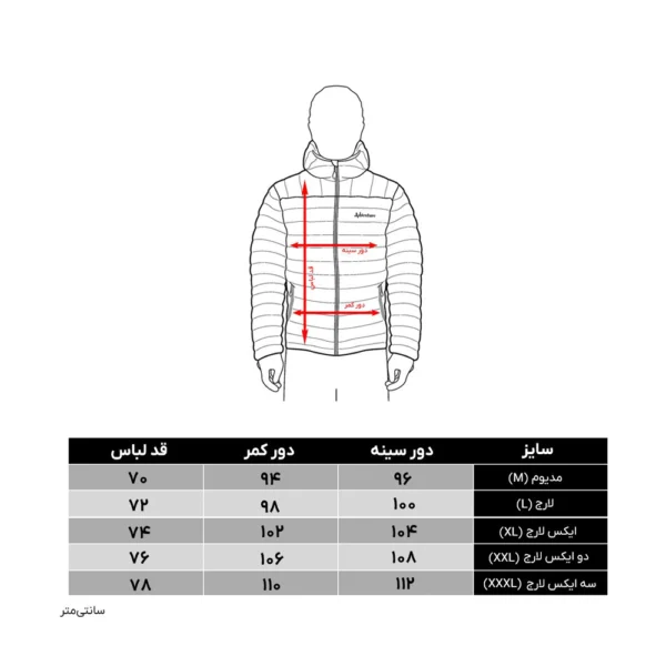 تصویر کاپشن ادونچر مردانه