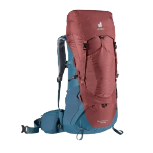 کوله‌پشتی دیوتر Deuter Aircontact Lite 50 + 10 سبک، جادار (گنجایش 50+10 لیتر) و کاملاً تنظیم‌شونده برای ماجراجویی‌های بالای 4 روز رنگ قهوه ای
