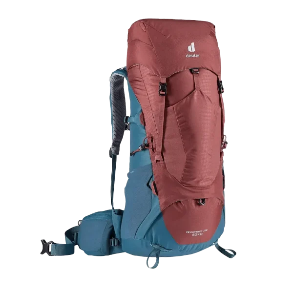کوله‌پشتی دیوتر Deuter Aircontact Lite 50 + 10 سبک، جادار (گنجایش 50+10 لیتر) و کاملاً تنظیم‌شونده برای ماجراجویی‌های بالای 4 روز رنگ قهوه ای