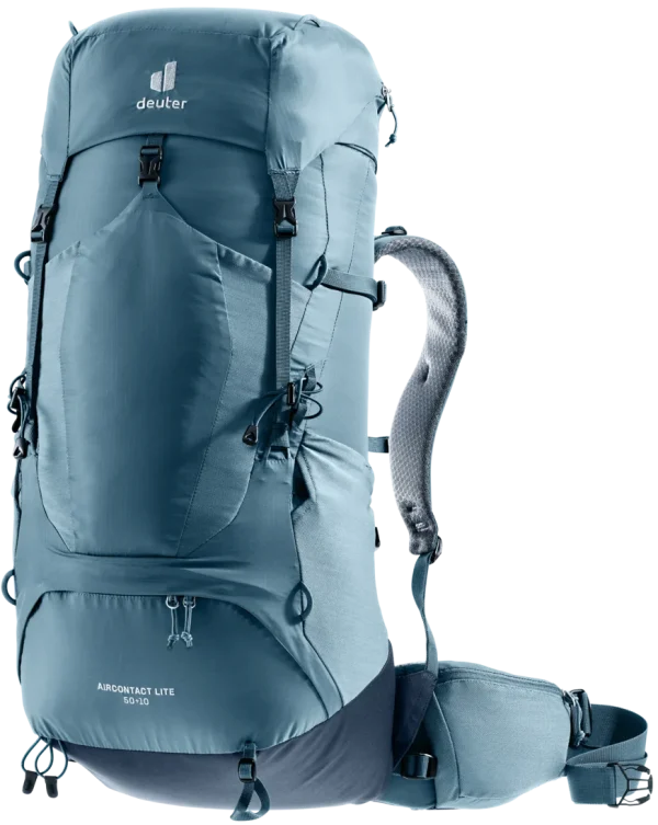 کوله‌پشتی دیوتر Deuter Aircontact Lite 50 + 10 سبک، جادار (گنجایش 50+10 لیتر) و کاملاً تنظیم‌شونده برای ماجراجویی‌های بالای 4 روز رنگ سبز