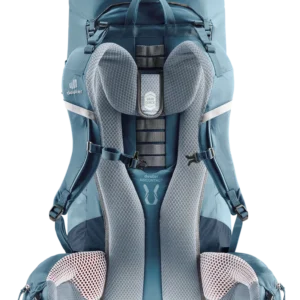 سیستم انتقال بار پیشرفته کوله‌پشتی دیوتر Deuter Aircontact Lite 50 + 10 سبک، جادار (گنجایش 50+10 لیتر) و کاملاً تنظیم‌شونده برای ماجراجویی‌های بالای 4 روز