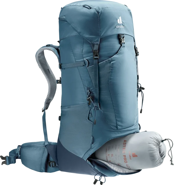 تصویر دیوتر Deuter Aircontact Lite 50 10 سبک، جادار گنجایش 5010 لیتر و کاملاً تنظیم‌شونده برای ماجراجویی‌های بالای 4 روز فروشگاه لوت 4