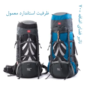 ظرفیت کوله پشتی 70 لیتر نیچرهایک مدل NH70B070-B فروشگاه لوت (22)