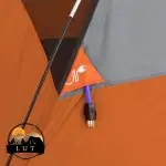 چادر 3 نفره دوپوش برند CORE مدل40001 Core 3 Person Dome Tent