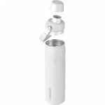 بطری آب استنلی مدل آیس‌فلو Aerolight IceFlow – ظرفیت 0.6L، فولاد ضدزنگ، نگه‌داری نوشیدنی سرد تا 10 ساعت رنگ سفید فروشگاه لوت سفید (1)