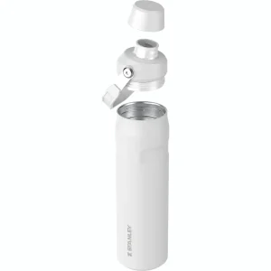 بطری آب استنلی مدل آیس‌فلو Aerolight IceFlow – ظرفیت 0.6L، فولاد ضدزنگ، نگه‌داری نوشیدنی سرد تا 10 ساعت رنگ سفید فروشگاه لوت سفید (1)