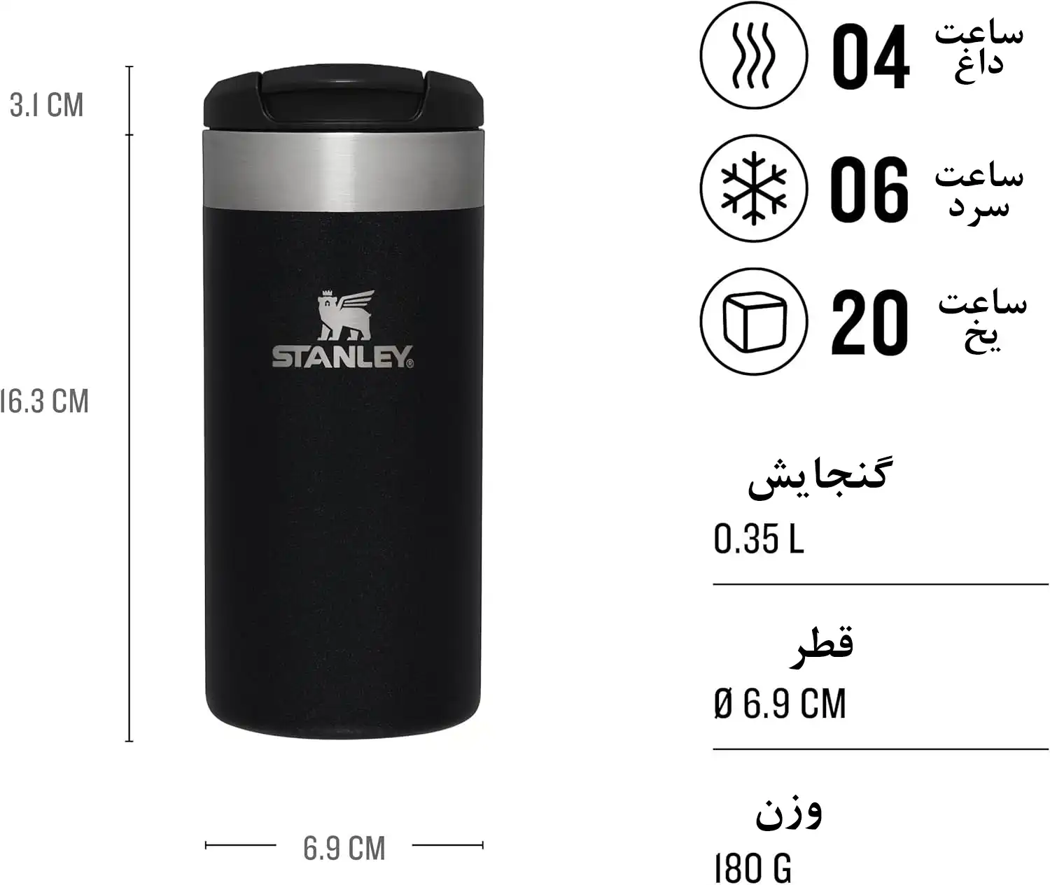 ماگ استنلی مدل Stanley Aerolight Transit ۰.۳۵ لیتر فروشگاه لوت (1)