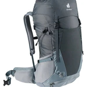 کوله پشتی دیوتر Deuter Futura 32 لیتری با سیستم تهویه Aircomfort، پوشش ضدباران، برای کوهنوردی و طبیعت‌گردی رنگ طوسی