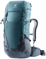 کوله پشتی دیوتر Deuter Futura 32 لیتری با سیستم تهویه Aircomfort، پوشش ضدباران، برای کوهنوردی و طبیعت‌گردی فروشگاه لوت سرمه ای