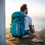 کوله‌پشتی نیچرهایک Naturehike NH18Y045-Q روی کوله مرد