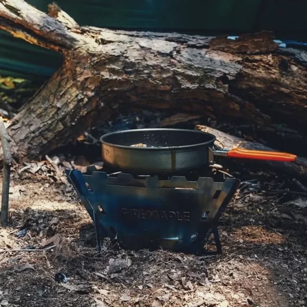 تصویر eng pl Kuchenka Maverick Wood Stove 3 Panele Fire Maple 39249 4NEW