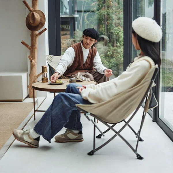 تصویر تاشو نیچرهایک مدل Naturehike YL04 Moon Chair لوت کمپینگ 1