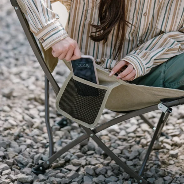 تصویر تاشو نیچرهایک مدل Naturehike YL04 Moon Chair لوت کمپینگ 11