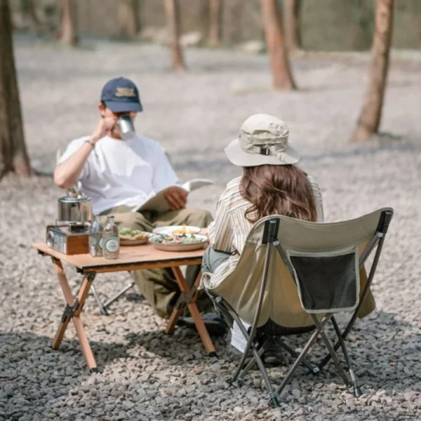 تصویر تاشو نیچرهایک مدل Naturehike YL04 Moon Chair لوت کمپینگ 5