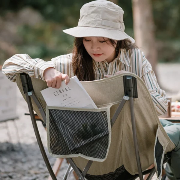 تصویر تاشو نیچرهایک مدل Naturehike YL04 Moon Chair لوت کمپینگ 7