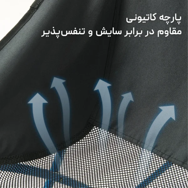 تصویر تاشو نیچرهایک مدل Naturehike YL04 Moon Chair لوت کمپینگ 8