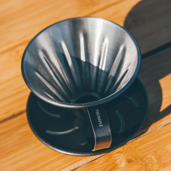 تصویر استیل قهوه فایر مپل مدل FireMaple Orca Pour Over لوت کمپینگ 10