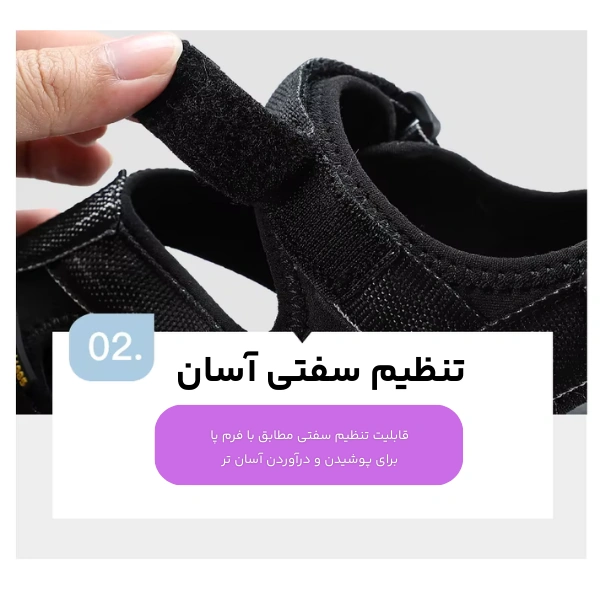 صندل پیاده‌روی و تاکتیکال مردانه هامتو مدل HUMTTO 750481A-2 (3)