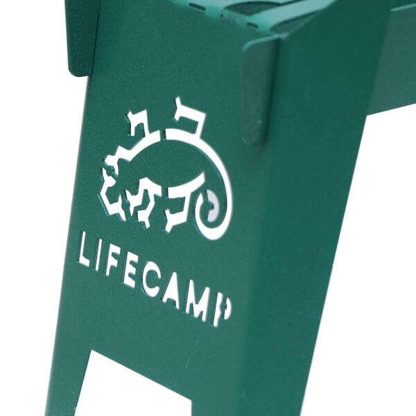 تصویر پایه گالن کمپینگ Life Camp مدل 45832، پایه فلزی ضد زنگ تاشو برای گالن آب