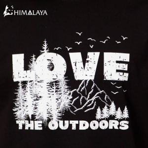تیشرت پنبه‌ای مردانه هیمالیا مدل CM21، طرح Love Outdoors - تصویر 8