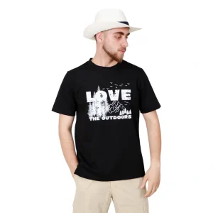 تیشرت پنبه‌ای مردانه هیمالیا مدل CM21، طرح Love Outdoors (1)
