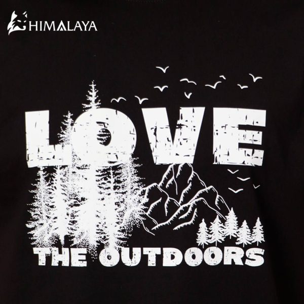 تیشرت پنبه‌ای مردانه هیمالیا مدل CM21، طرح Love Outdoors - تصویر 8