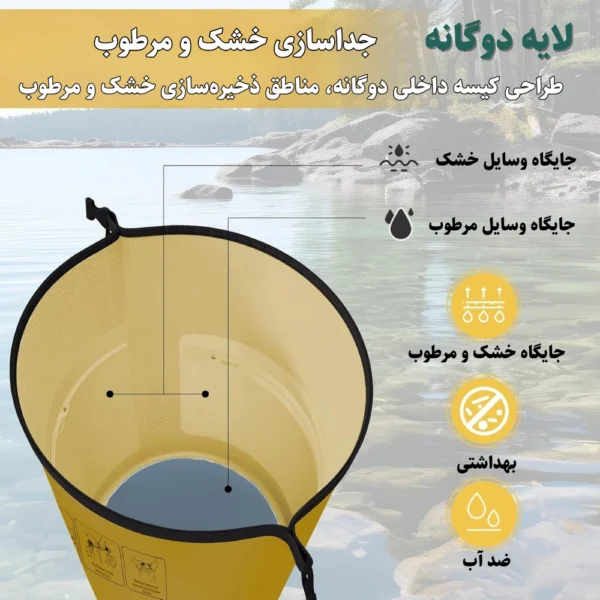 درای بگ 15 لیتری نیچرهایک مدل CNK2300BS017 (8)