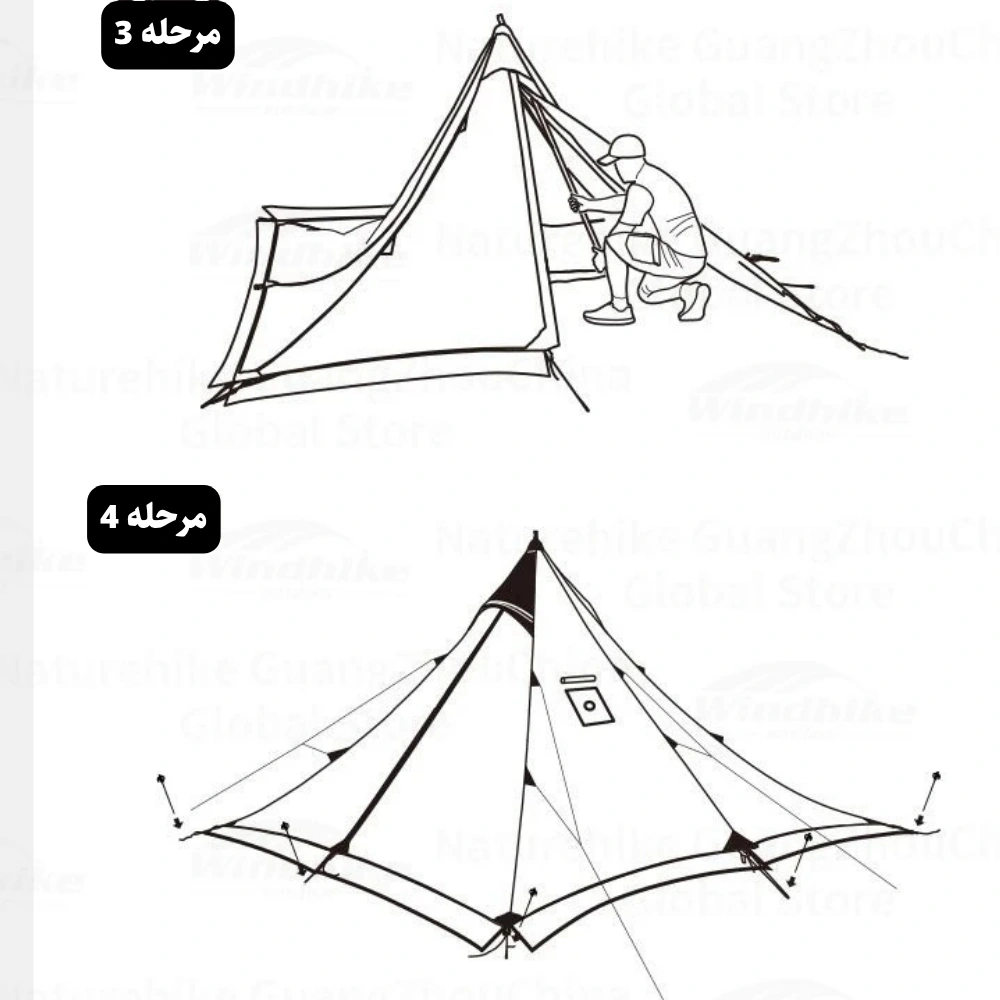 چادر چهار فصل نیچرهایک مدل Ranch Fire CNK2300ZP025 (1)