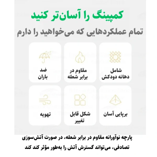 چادر چهار فصل نیچرهایک مدل Ranch Fire CNK2300ZP025 (24)