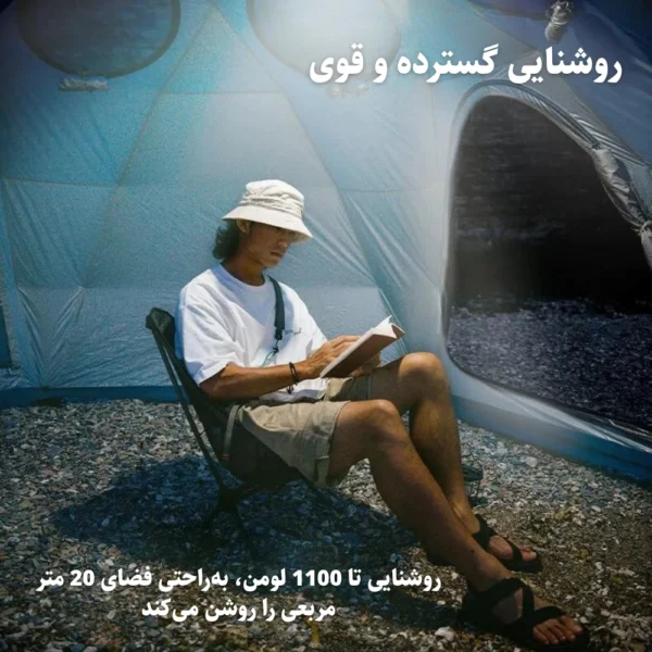 چراغ کمپ چندکاره و پاوربانک نیچرهایک مدل Moonlight Plus CNK2300DQ017 (10)