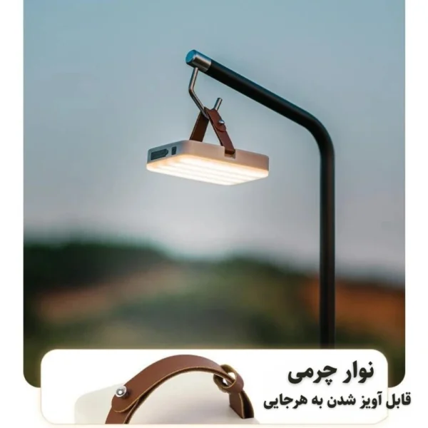 تصویر چراغ کمپ چندکاره و پاوربانک نیچرهایک مدل Moonlight Plus CNK2300DQ017
