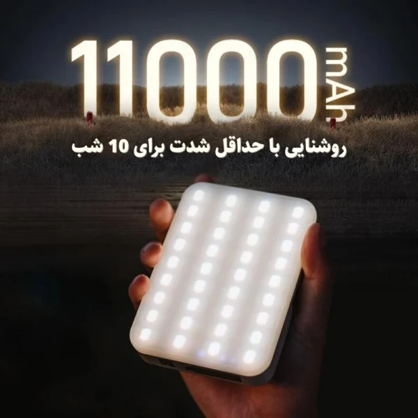 چراغ کمپ چندکاره و پاوربانک نیچرهایک مدل Moonlight Plus CNK2300DQ017 (7)