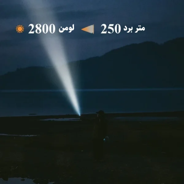 تصویر چراغ‌قوه دستی نیچرهایک مدل CNK2300011 سایز L