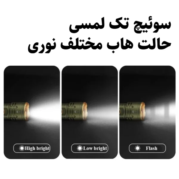 چراغ‌قوه دستی نیچرهایک مدل Naturehike CNK2300011 سایز M (6)