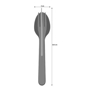 ست قاشق، چنگال و کارد کمپینگ Pro Cook مدل Travel Cutlery (1)