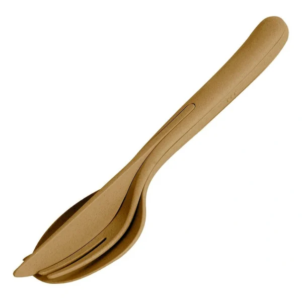 ست قاشق، چنگال و کارد کمپینگ Pro Cook مدل Travel Cutlery، سبک، کم‌جا و بدون BPA مناسب سفر و طبیعت‌گردی - تصویر 16