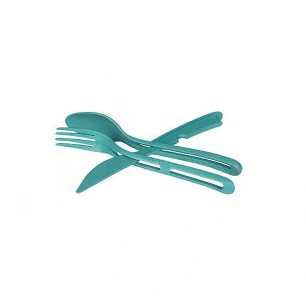 ست قاشق، چنگال و کارد کمپینگ Pro Cook مدل Travel Cutlery، سبک، کم‌جا و بدون BPA مناسب سفر و طبیعت‌گردی - تصویر 2