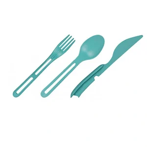 ست قاشق، چنگال و کارد کمپینگ Pro Cook مدل Travel Cutlery، سبک، کم‌جا و بدون BPA مناسب سفر و طبیعت‌گردی - تصویر 4