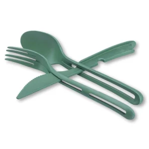 ست قاشق، چنگال و کارد کمپینگ Pro Cook مدل Travel Cutlery، سبک، کم‌جا و بدون BPA مناسب سفر و طبیعت‌گردی - تصویر 8