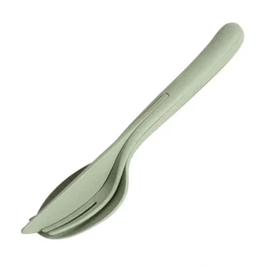 ست قاشق، چنگال و کارد کمپینگ Pro Cook مدل Travel Cutlery، سبک، کم‌جا و بدون BPA مناسب سفر و طبیعت‌گردی - تصویر 12