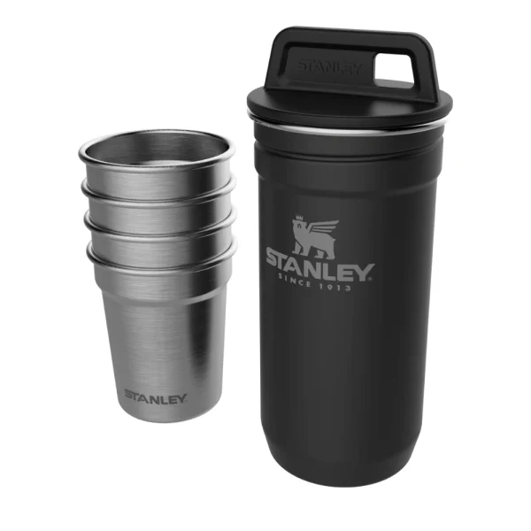 تصویر قمقمه و شات استنلی مدل Adventure Nesting Shot Glass Set 1