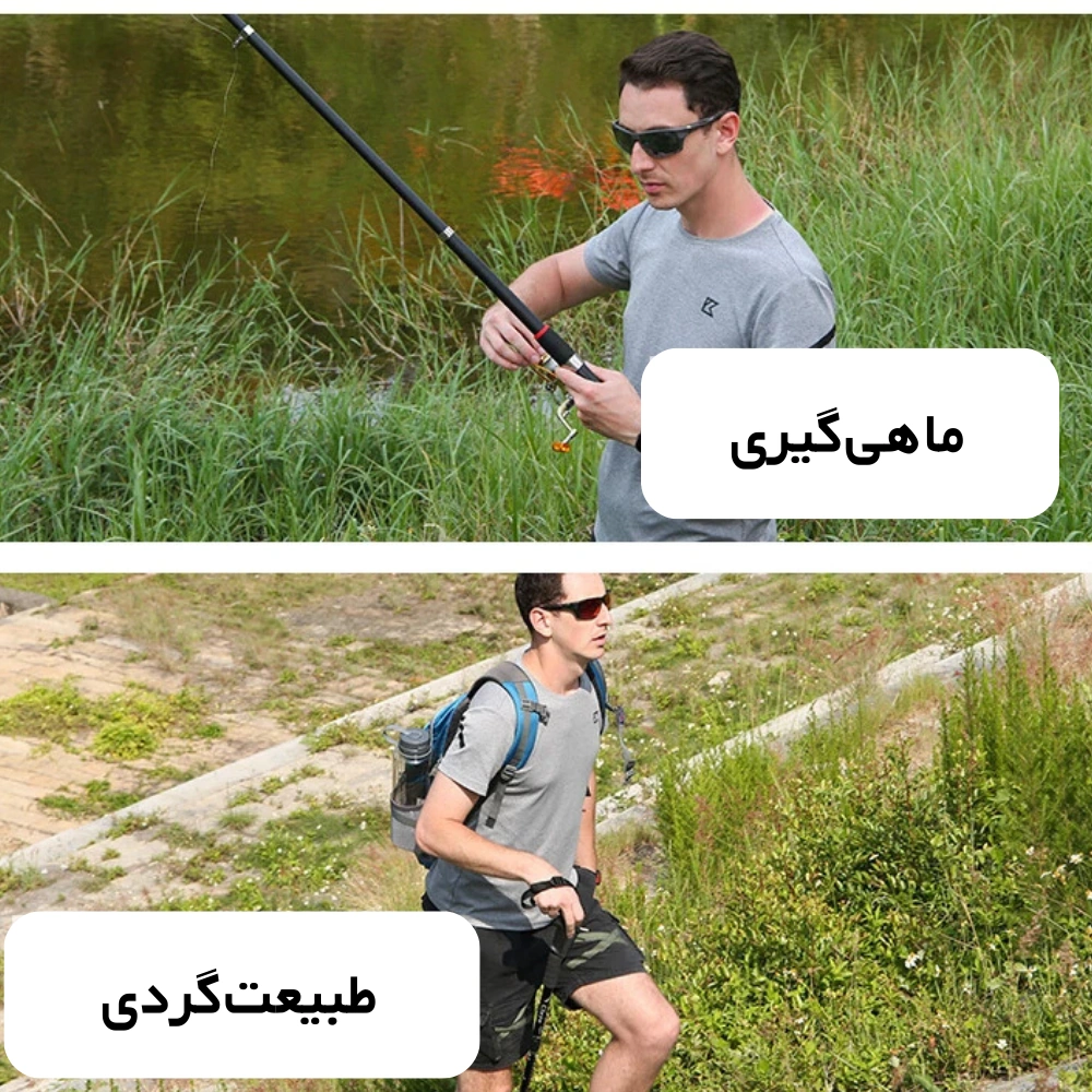 عینک آفتابیورزشی KAPVOE مدل TK-7 (2)