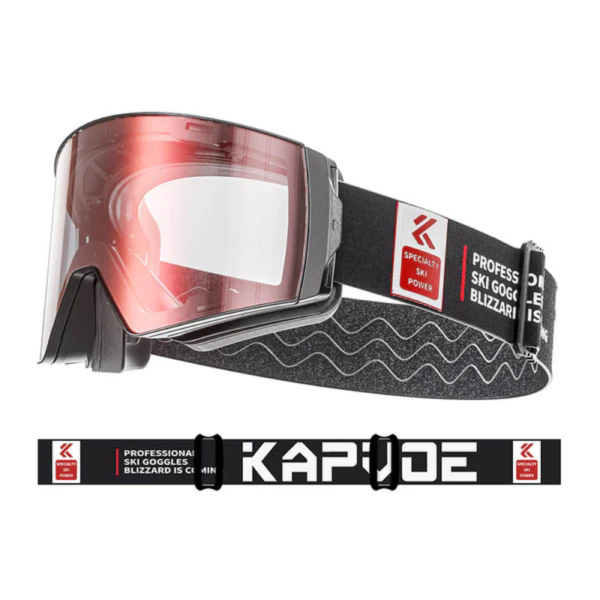 عینک اسکی KAPVOE مدل TK721 با لنز مغناطیسی، ضد مه، ضد UV، مناسب اسکی و اسنوبورد - تصویر 1