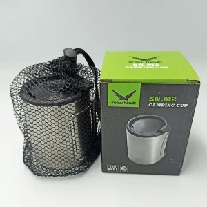 لیوان استیل دوجداره 220 میلی لیتری Snow Hawk مدل SN-M2 (1)