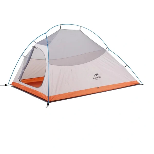 تصویر دو نفره بک‌پکینگ Naturehike مدل Cloud Up 2 NH17T001 T ارتقا یافته زیرانداز 4